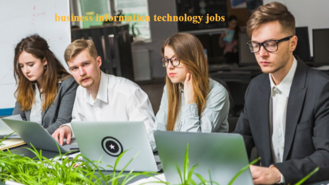 business information technology jobs